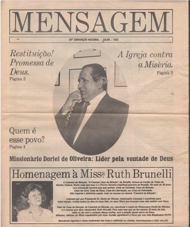 Revista Mensagem - Julho - 1993