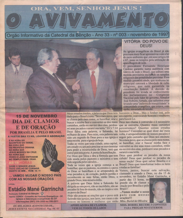 Revista Mensagem - Novembro - 1997