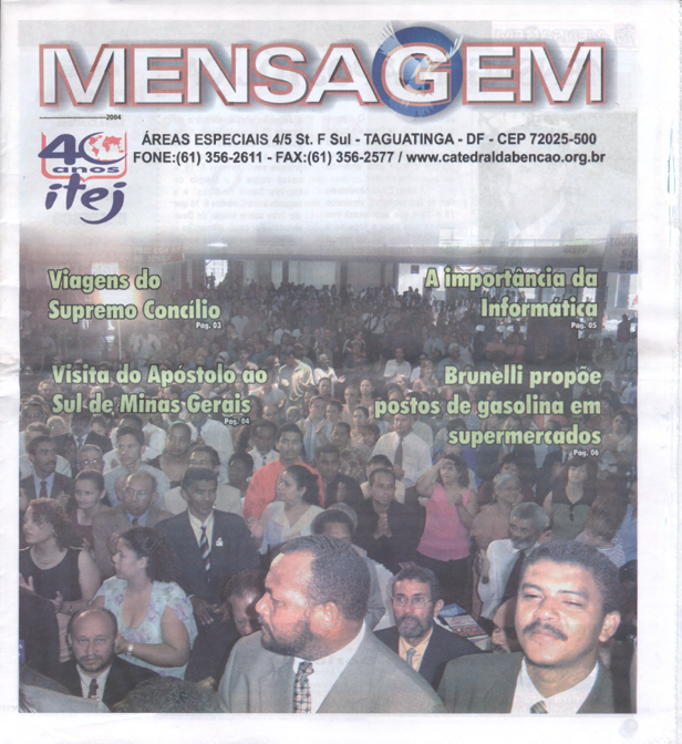 Revista Mensagem - Abril - 2004
